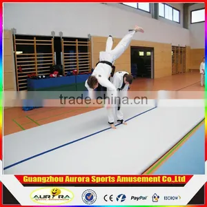 2017 Guangzhou Factory Supply DWF Gymnastics Mat Inflatable Air Track For Sport Training Inflatable Air Track for Sale thumbnail-4