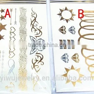 High Quality Body Art And Personal Care Sexy Personalized Temporary Tattoo Sticker thumbnail-1