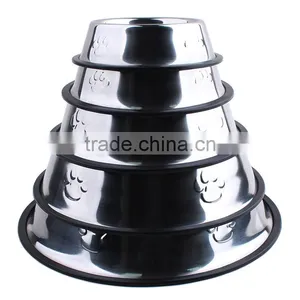 Stainless Steel Dog Pet Products Magnetic Pet Food Bowl thumbnail-1