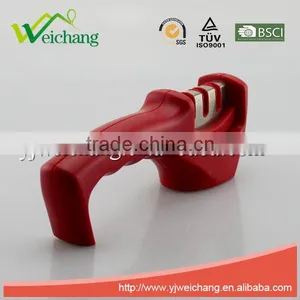 WCR083 New Design Great Kitchen Helper Two Stages Professional Kitchen Knife Sharpener Hot Sale thumbnail-1
