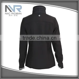 Best Selling Unisex Plain Windbreaker Jacket No Hood For Women thumbnail-3