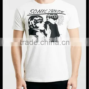 100% Cotton Custom Silk Screen Printed Mens Tshirt thumbnail-1