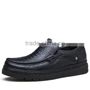 China Brand Formal Business Men's Shoes Casual Fashion Sample for Male, Men Casual Shoes With Top Layer Leather Made in Jinjiang thumbnail-2