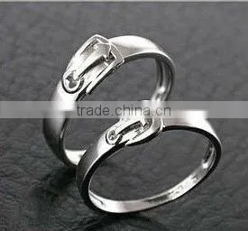 Fashion Buckle Rings, Cool Rings, Personalized Rings thumbnail-1