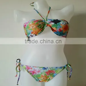 Young Lady Sunshine Floral Bikini Swimsuit thumbnail-1