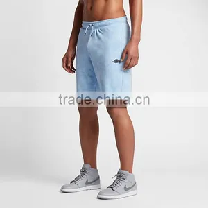 MGOO OEM Service Mens Casual Shorts In Blue Color Sport Wear Gym Pants In Stock thumbnail-4