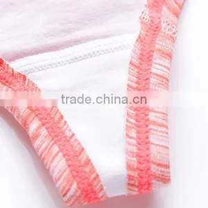 2017 China Manufacturer Personalized Your Own Brand Logo Design 95% Cotton 5% Spandex Private Label Women Hot Sexy T-Back Thongs thumbnail-5