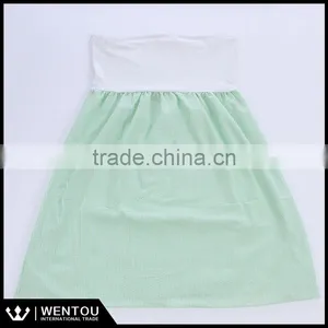 Novelty Fashion Monogrammed Seersucker Swimsuit Cover Up thumbnail-4