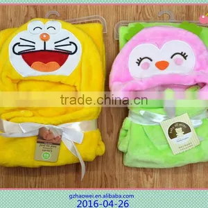 2016 New Comfortable Animal Hooded Infant Blanket thumbnail-4