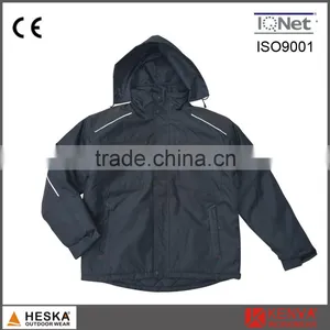 Reflective Stripe Multi Function Wear Construction Work Polyester Wind Breaker Jacket thumbnail-1