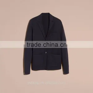 New Design Men's 100% Cashmere Cardigan Sweater thumbnail-3
