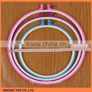 Hot Sale Colorful Plastic Cycle Cross Stitch Embroidery Hoops And Frames thumbnail-1