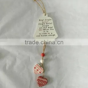 Popular Wholesale Festival Items Promotional Wood Hanging Craft thumbnail-1
