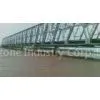 Prefabricated Steel Truss Bridge With Paint, Hot - Dip Galvanized Surface Protection thumbnail-1
