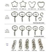 Key Ring, Key Chain, Key Holder, Lobster Holder, Split Ring, Split Key Ring thumbnail-2