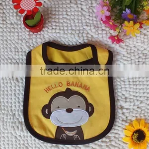 Lovely Monkey Baby Bib thumbnail-1