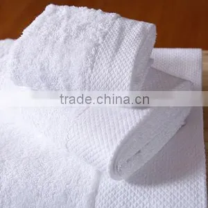 100% Cotton Dobby Border Hotel Towels for Five-star Hotel thumbnail-1