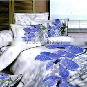 Luxury 100% Polyester 3D Reactive Printed Home Bedding Set thumbnail-3