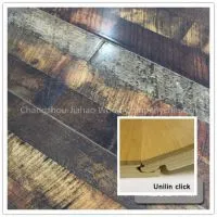 12mm Cheap FOB Price High Glossy U-Groove Wooden Laminated Flooring thumbnail-1