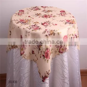 2015 China Supplier Polyester Printed Table Cloth thumbnail-1