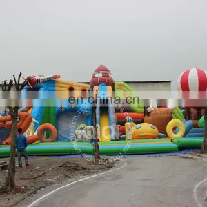 Rocket Inflatable Fun City With Good Quality and Best Price thumbnail-1