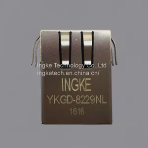 Halo HFJ11-1G02E YKGD-8229NL 10/100/1000 Base-T, AutoMDIX RJ45 Magjack Connectors thumbnail-1