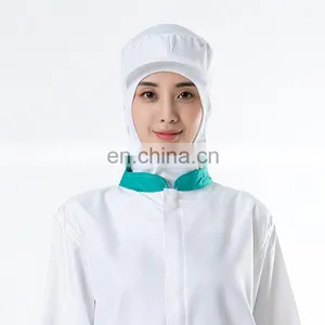 Fashion 100%Polyester White Food Factory Uniform thumbnail-1