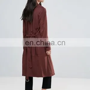 Europe's New Fashion Thin Long Sleeve Women Slim Long Jackets thumbnail-3