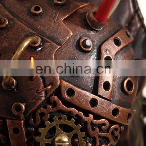Steampunk Heart Chest Harness Made of Faux PU Leather thumbnail-4