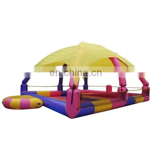 HI Factory Price Commercial Floating Inflatable Boat Swimming Pool thumbnail-1