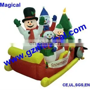 Inflatable Snowman Family thumbnail-1