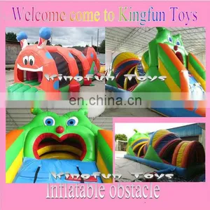 Sale Worm Inflatable Obstacle Tunnel for Kids thumbnail-1