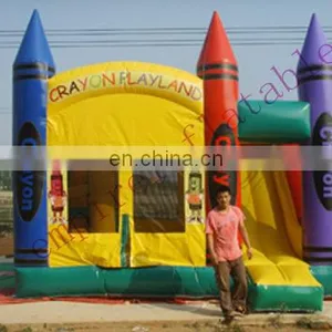 Commercial Inflatable Combo,slide Bouncer,china Inflatables CC031 thumbnail-1