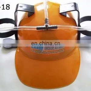 Logo Beer Helmet Orange Drinking Hat thumbnail-1