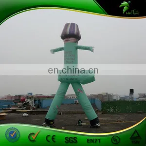 New Design Custom Green Inflatable Air Dancer With Arrow And Logo For Advertising thumbnail-4
