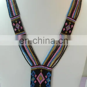 Seedbead Long Fasion Necklace thumbnail-1