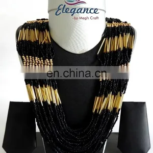 Beautiful Beach Wear Costume Jewelry Designer Necklace-part Wear Set-fashion Jewelry-wholesale Imitation Jewelry thumbnail-1