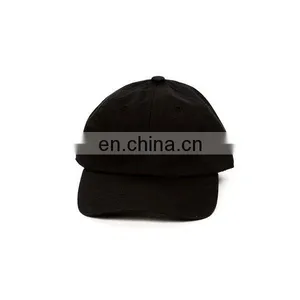 Fancy 5 Panels Custom Logo Snapback Cap and Hat With Leather Patch thumbnail-4