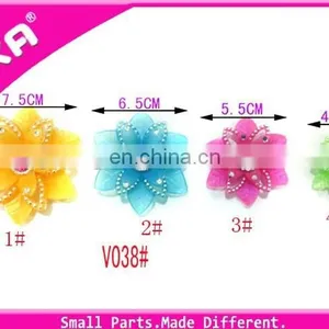 Fashionable New Design Plastic Flower Buckle for Shoe thumbnail-6