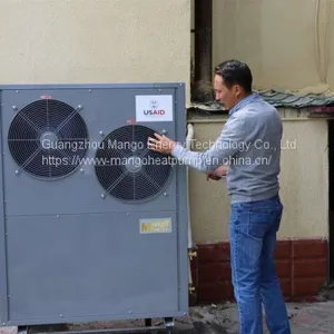 Low Temperature Heat Pump Evi Air Source Floor Heaint and Cooling thumbnail-5