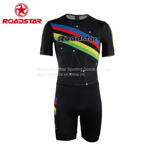 OEM Sublimation Custom Indoor Speed Skating Uniforms thumbnail-4