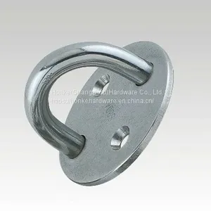Plate HKS3214 For Sail Boats & Yachts Stainless Steel Round Pad Eye thumbnail-3