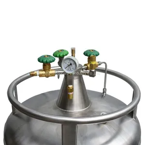100L Self Pressurized Cryogenic Liquid Nitrogen Tank thumbnail-2