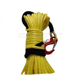 Recomen High Strength Winch Extension Rope Wire Rope Winch Fiesel 5 Ton 10000 lb off Road Electric Winch With Hook thumbnail-1