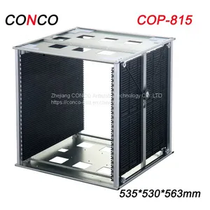 SMT ESD Plastic Pcb Magazine Rack,Antistatic Pcb Storage Rack Manufacturers 355*320*563 thumbnail-5