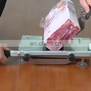 Manual Beef Mutton Slices Maker/frozen Diced Beef Cutter/ Carrot Potato Cucumber Slicing Machine/ thumbnail-1