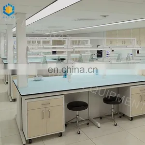 SGS Approved Chemistry Laboratory Equipment All-steel Work Bench Hospital School Laboratory Furniture Island Work Bench thumbnail-7