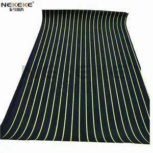 NEKEKE Black + Yellow Stripe EVA Foam Sheet Deck Pad Cheap Outdoor Decking thumbnail-4