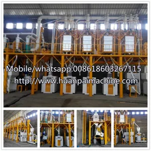 Fully Automatic Advanced Corn Flour Grinder Maize Flour Milling Machine Grain Meal Equipment Grinding thumbnail-1