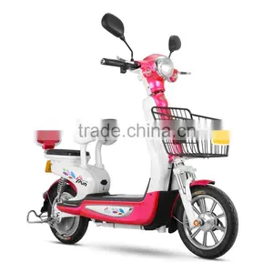 Shock Price 48v 350w Lady Mini Electric Bicycle China thumbnail-1